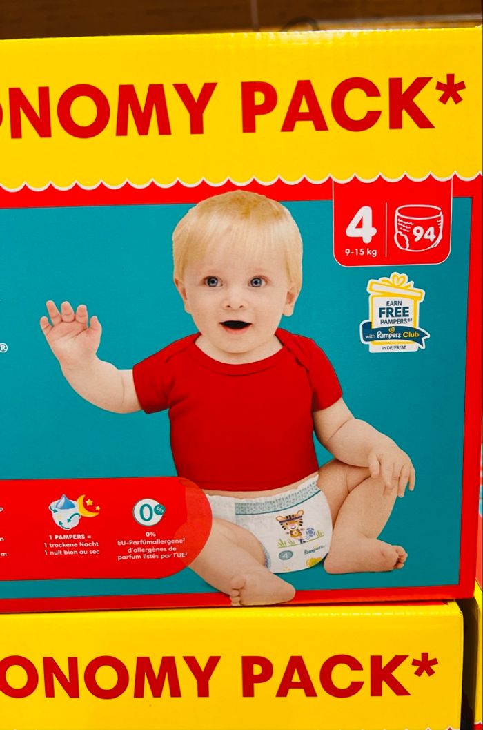 2 packs couche bébé Pampers pants T4 - photo numéro 4