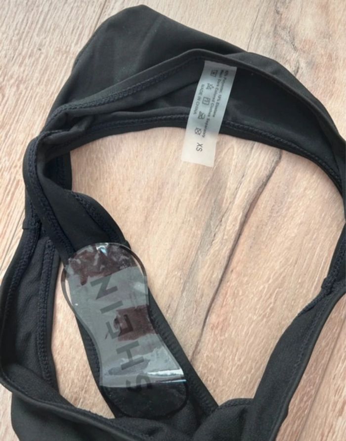 Culotte de maillot de bain noire Shein - photo numéro 2