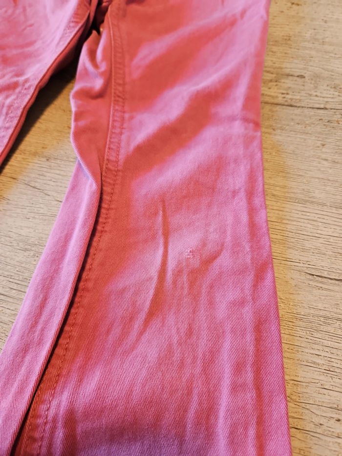 Pantalon rose foncé, ajustable à la taille, évasé dans le bas, NKY, 6 ans - photo numéro 6