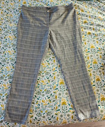 Pantalon tartan gris