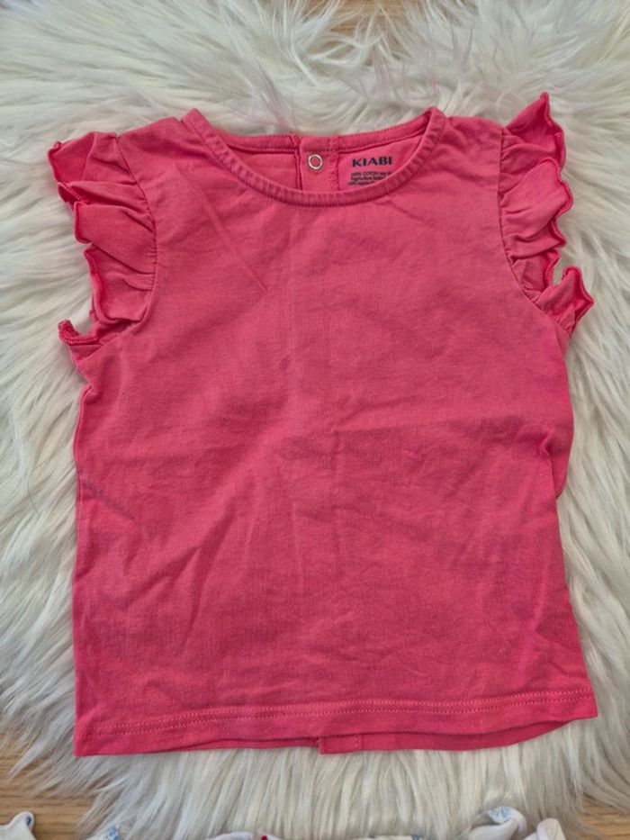🌸 Lot 2 leggings et 4 t-shirts Kiabi 12 mois - photo numéro 12