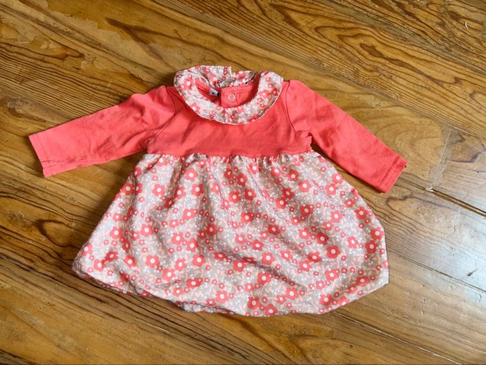 Robe doublée bébé fille