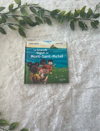 La grande vague du Mont-Saint-Michel par Virginie Grimaldie