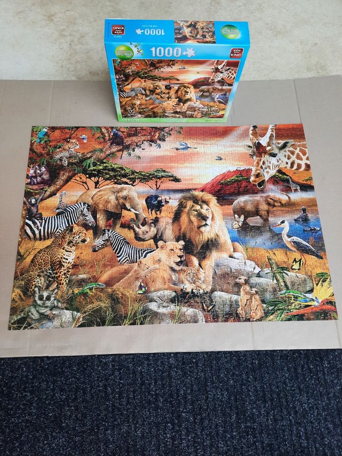 Puzzle savane 1000 pièces - photo numéro 2