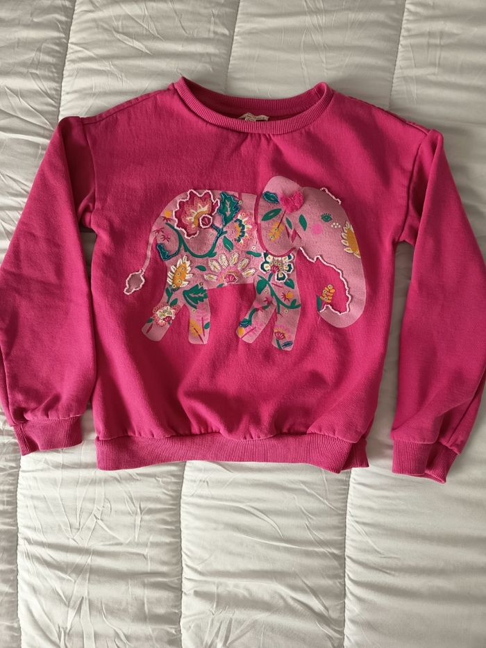 Pull fille rose du pareil au même