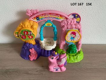 1er âge V-tech Tut Tut copain Le jardin enchanté des Licornes + Cassiopée Licorne lumineuse
