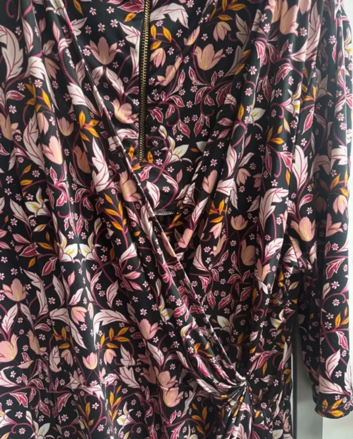 Robe fleuri femme breal XL - photo numéro 2