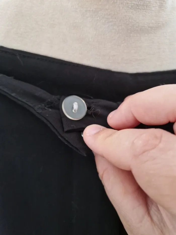 Short tailleur habillé camaïeu taille 44 noir - photo numéro 5