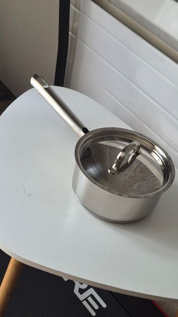 Casserole inox 1,25L avec couvercle Silvercrest