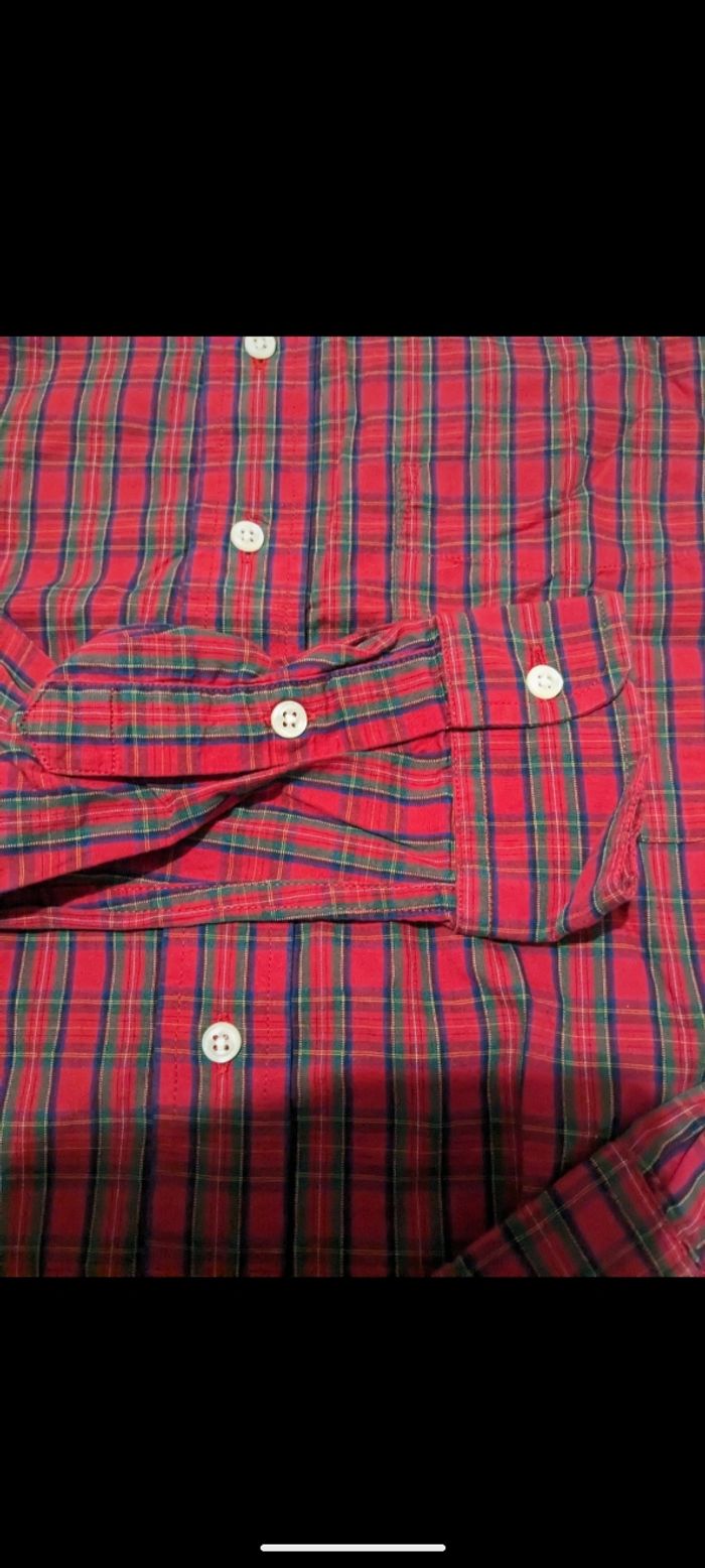 Chemise Ralph Lauren rouge à carreaux. Taille 12 ans - photo numéro 7