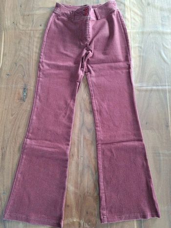 Pantalon rouge bordeaux Pimkie 38