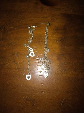 Boucle d'oreille petits cœurs