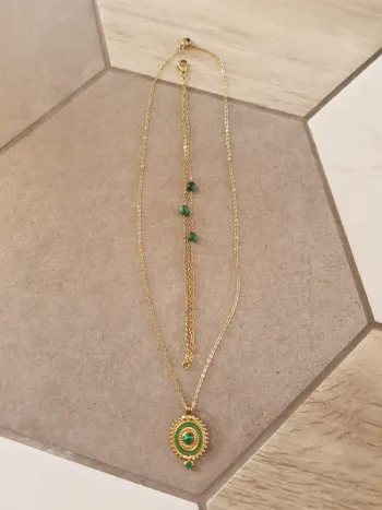 Collier + bracelet