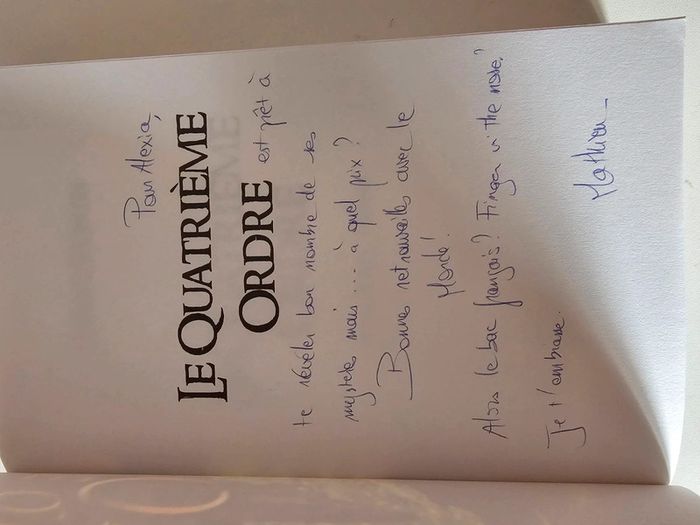 Livre le quatrième ordre tome 1 et 2, très bon état - photo numéro 4