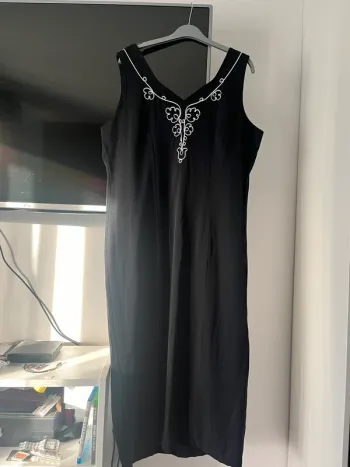 Robe longue noir