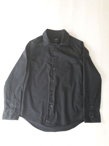 Chemise noire 10 ans