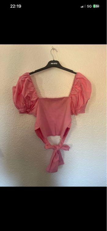 Blouse rose 