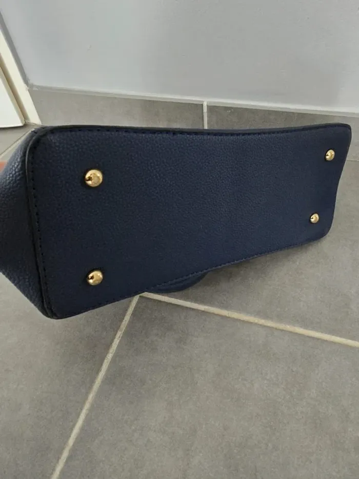 Sac à main bleu - photo numéro 4