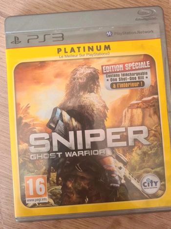 Sniper  ghost warrior  ps3