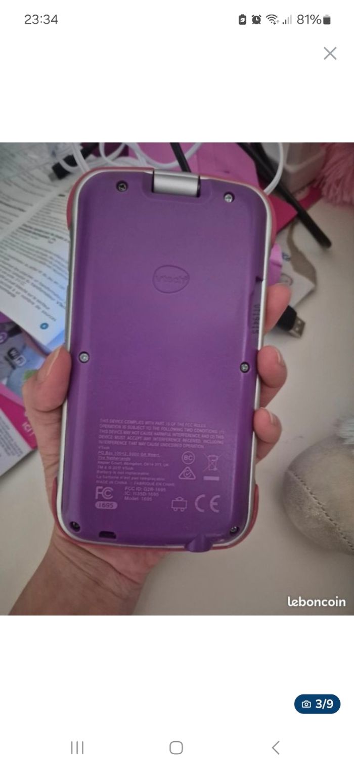 Tablette vtech kidicom max - photo numéro 3