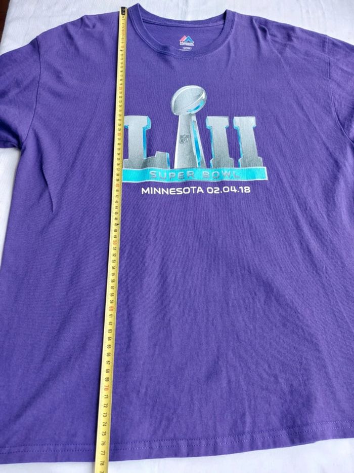 Tee-shirts Majestic Super Bawl Taille XL - photo numéro 4