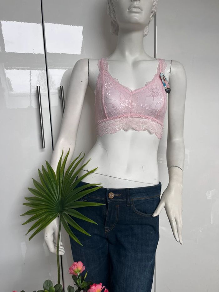 soutien gorge rose 90 b