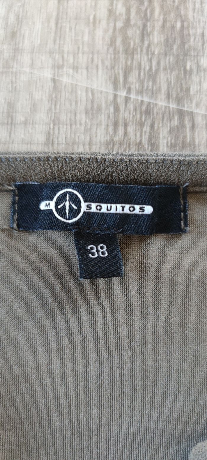 Combinaison femme Squitos taille 38 verte chic ceinturée très bon état - photo numéro 9