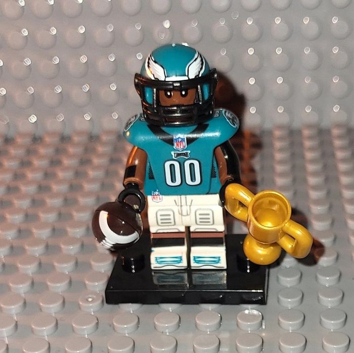 Minifigure / Figurine 🏈 NFL - Football Américain 🏈 Eagles de Philadelphie