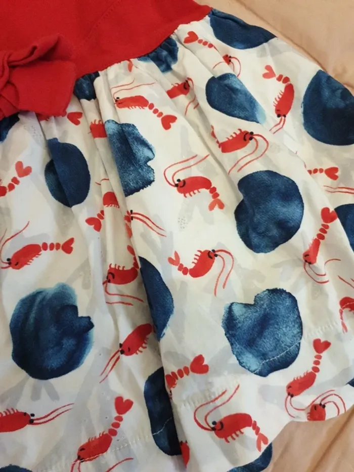 Robe rouge catimini 2 ans / 86cm - photo numéro 2