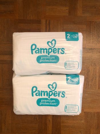 Pampers prenium protection taille 2