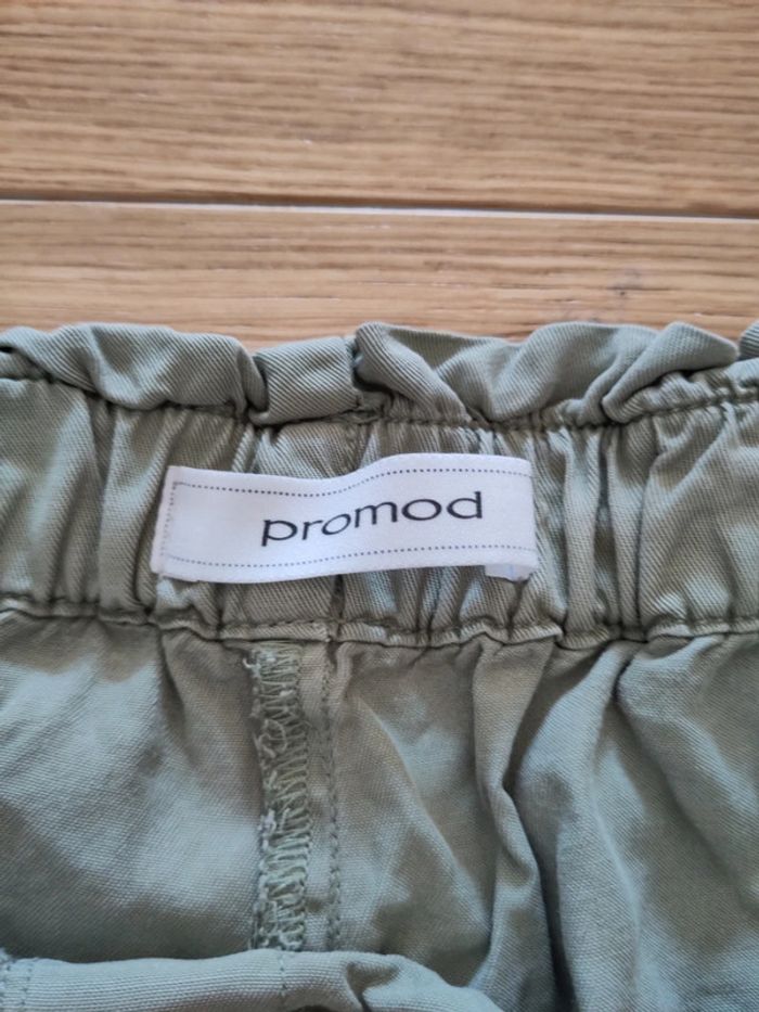 Pantalon Promod kaki - photo numéro 3