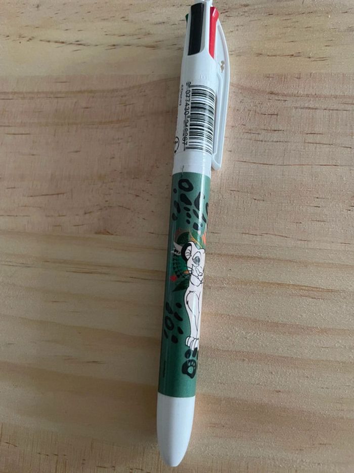 Stylo BIC 4 Couleurs Disney Le Roi Lion Simba - Neuf - photo numéro 3