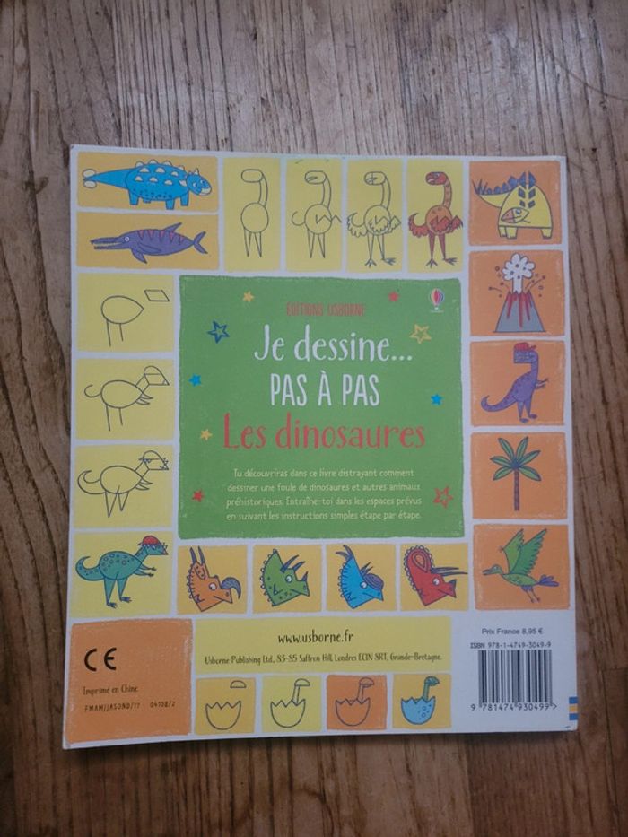 Je dessine pas à pas les dinosaures - photo numéro 4