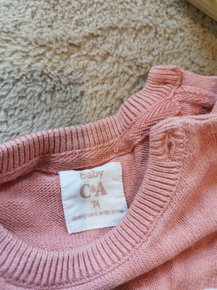 2 pulls fille 12 mois - photo numéro 2