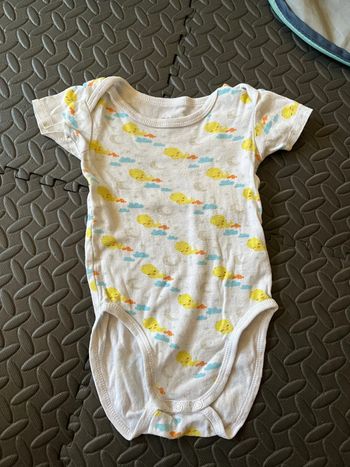 Body manche courte Looney tunes 18M