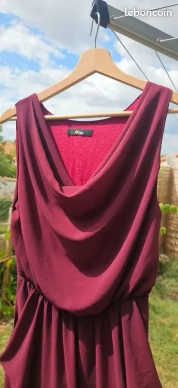Robe bordeaux