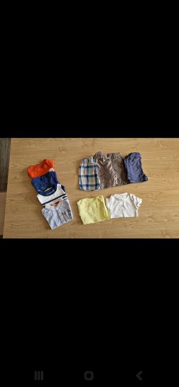 Lot vêtements printemps / été, taille 6 mois
