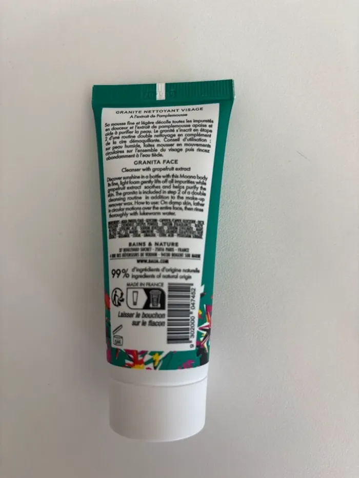 Nettoyant visage Baïja – pamplemousse (30 ml – neuf) - photo numéro 2