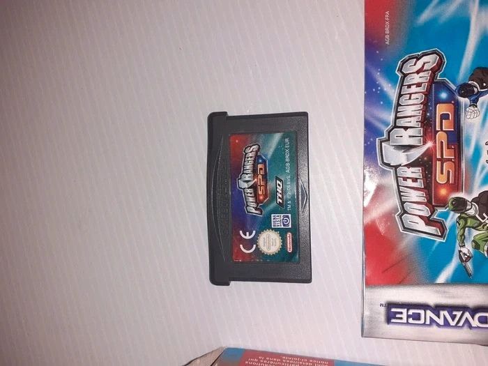 Gameboy advance power rangers spd - photo numéro 6
