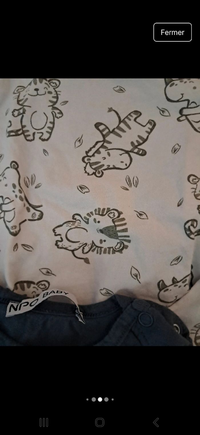 Lot de 4 tee-shirt manches longues 24 mois - photo numéro 5