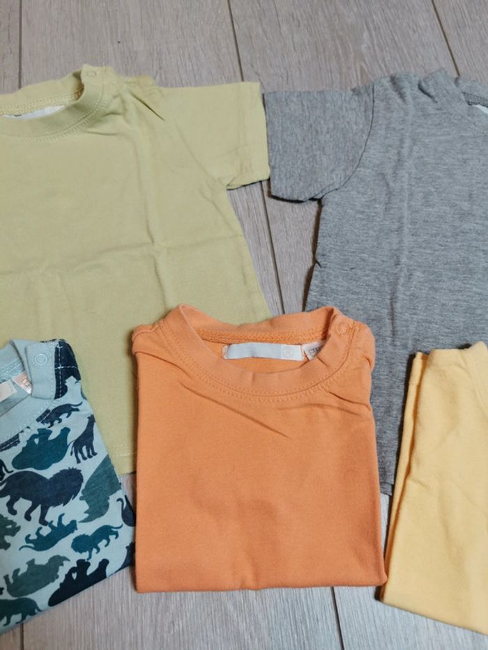 Lot de 5 tee shirt manches courtes - photo numéro 3