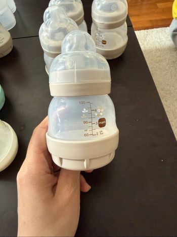 5 biberons MAM 130ml
