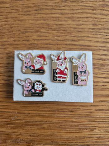 Lot de pin’s Duracell