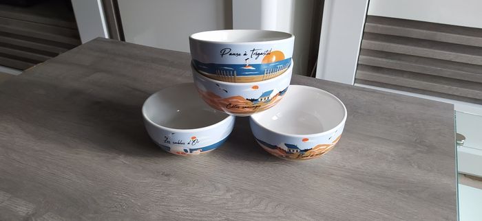 4 bols Françoise saget neufs - photo numéro 4