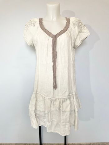 Robe en lin Zara 