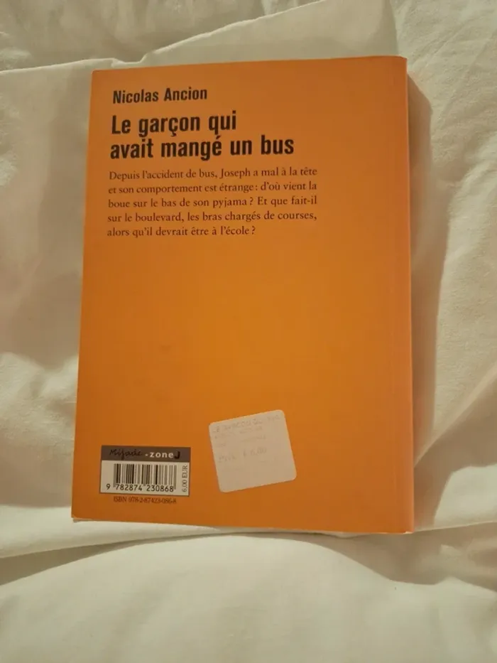 Nicolas Ancion Le garçon qui avait mangé un bus - photo numéro 2
