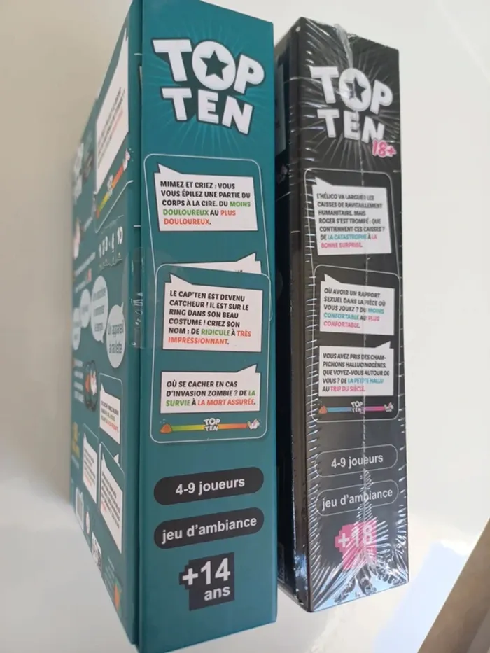 Lot Top Ten 14+ Top Ten 18+ neufs (blister) - photo numéro 7