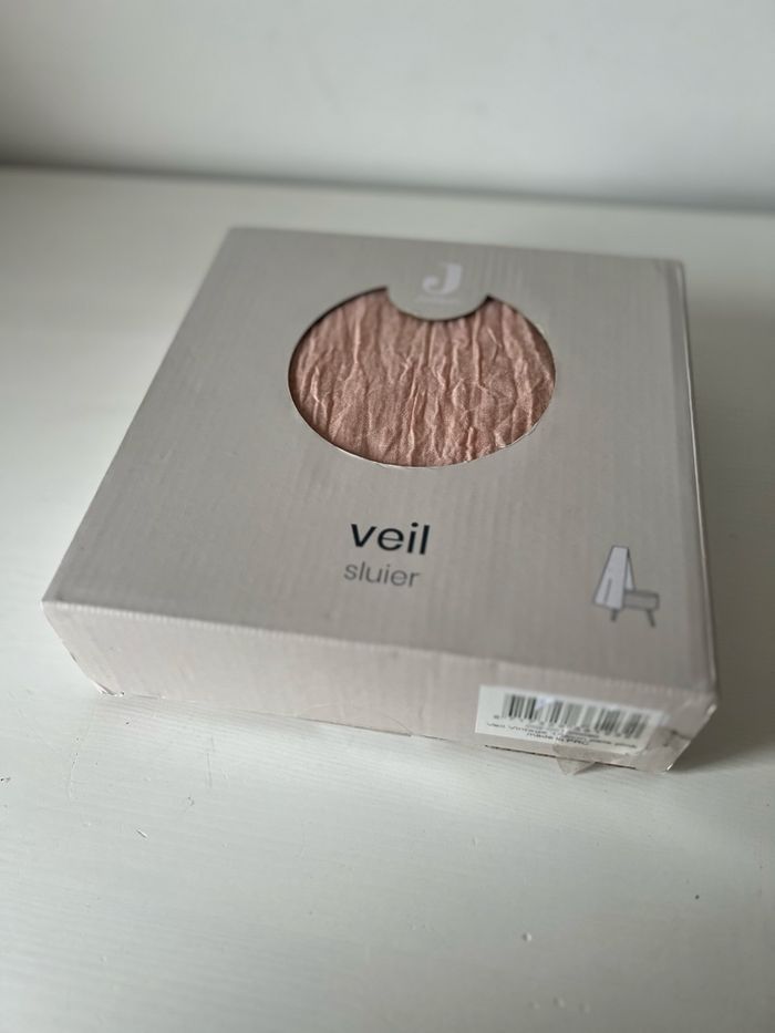 Ciel de lit bébé Jollein – Rose – Neuf en boîte - photo numéro 4