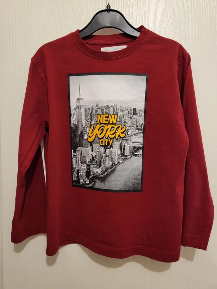 Tee-shirt manches longues Zara