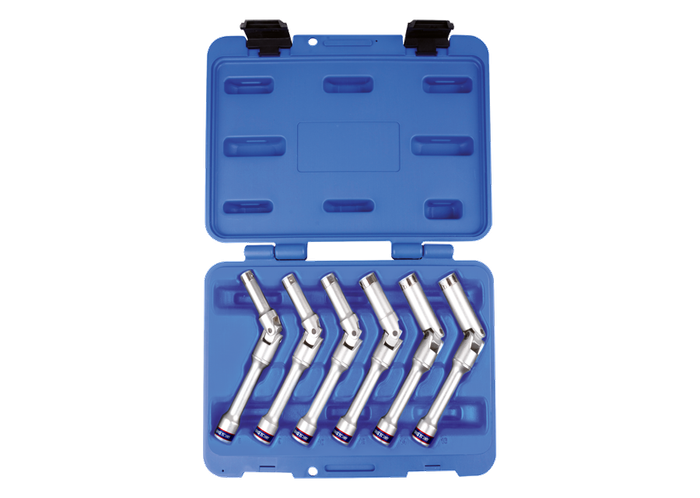 Coffret de douilles bougies articulées 3/8" - King Tony 3716MR